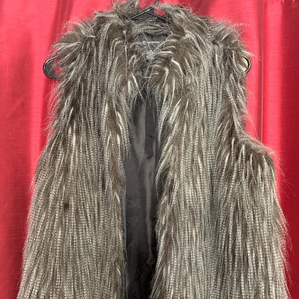 New Dimensions Faux Fur Vest